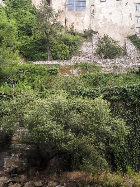 Jižní terasy hrad a zámek Český Krumlov